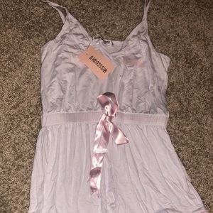 Misguided bride romper lounge set